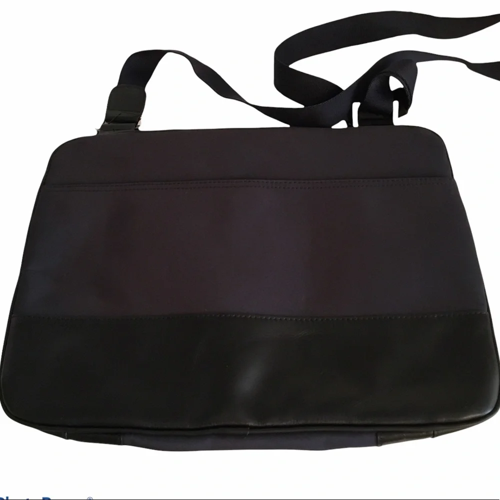 Maxx New York Navy Nylon Satchel NWT